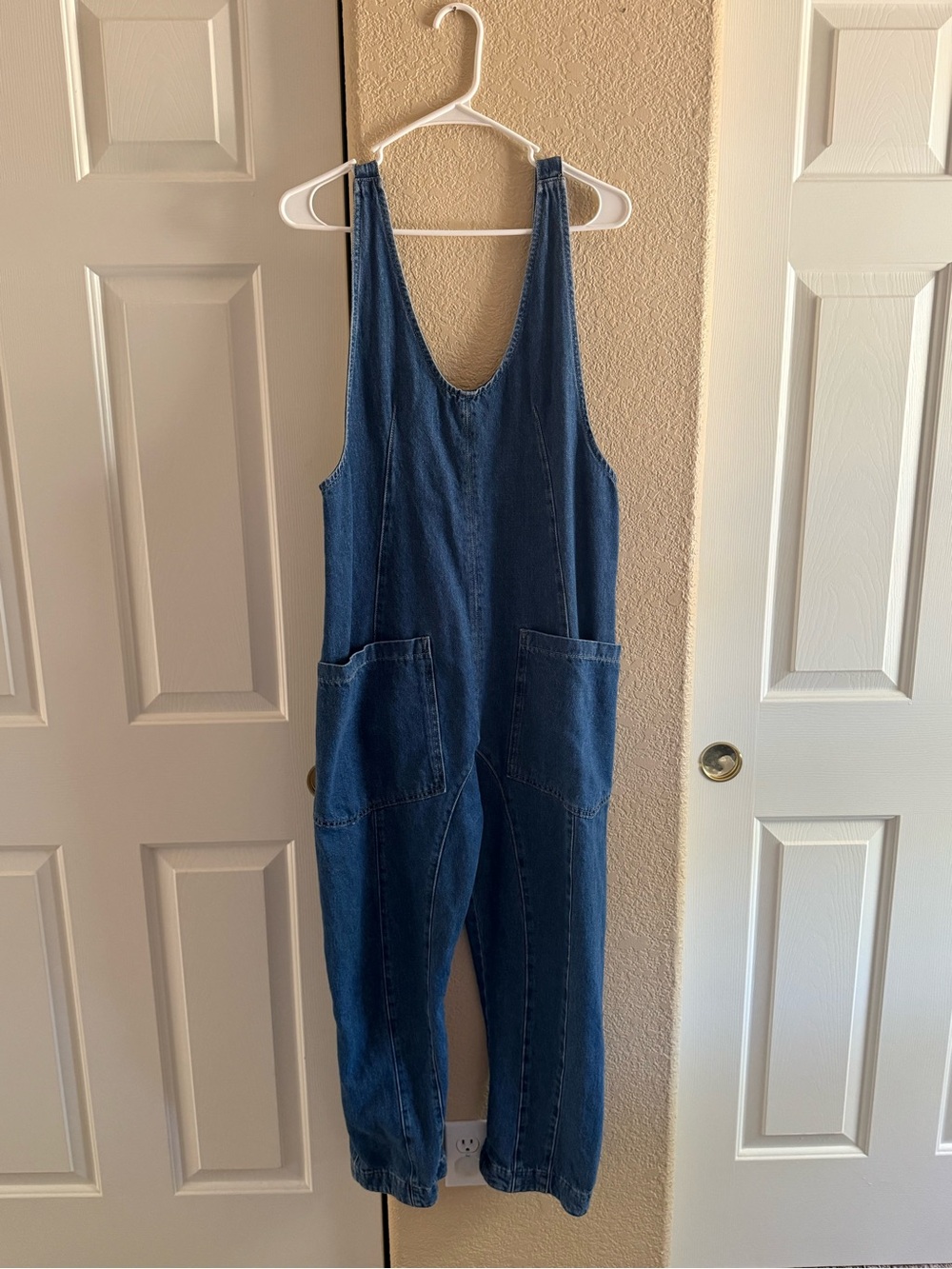 We The Free Good Luck Denim Overalls